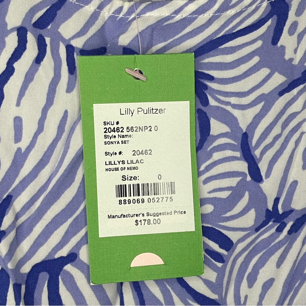 Lilly Pulitzer House of Nemo Sonya Set 0 NWT - Picture 8 of 9